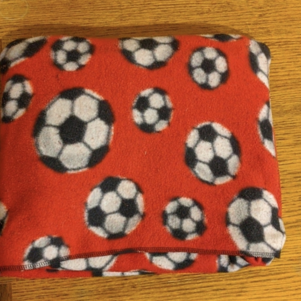 Soccer Ball Blanket